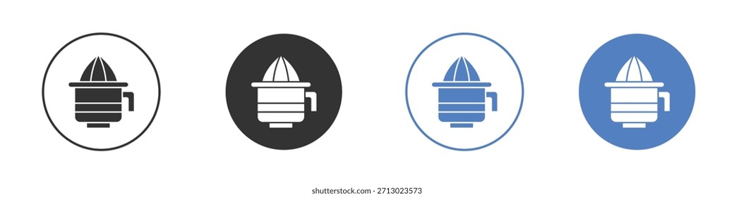 Juicer squeezer icon simple minimalist Vector EPS