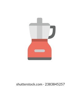 Juicer Utensil Household appliances . Living room furniture. Flat icon vector illustration. Editable stroke