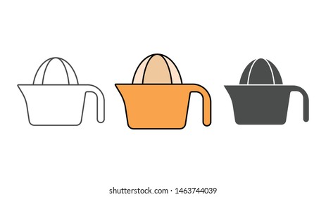 Juicer vector icon sign symbol