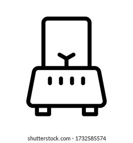 juicer vector thin line icon 