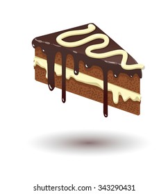 juicy cake illustration