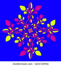 juicy color pattern for pillow, for textile. ornament, isolated, decor .vector