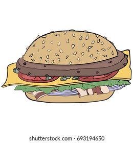 juicy delicious burger