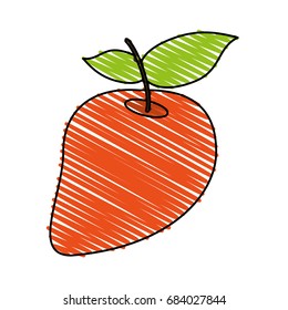 juicy fresh fruit cartoon