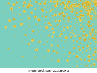 Juicy Fruit Background Green Vector. Art Illustration. Bright Citrus Detox. Splash Juicy Pattern.