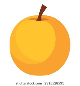 Juicy fruit design over white