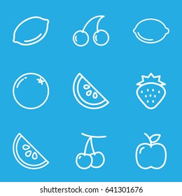 Juicy icons set.  