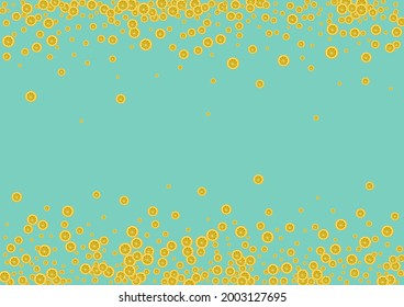 Juicy Lemon Background Green Vector. Simple Decoration. Juicy Lemon Vegetable. Dessert Juicy Set.