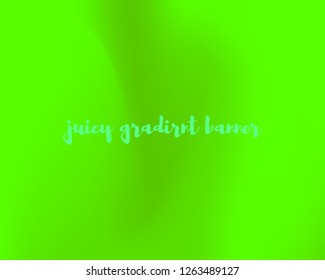 Juicy Light Green Gradient Background Funky Vector Illustration. Bright Lime Mesh Texture. Vivid Eco Colors Bright Backdrop. Acid Green Gradient Wallpapers for Your Design
