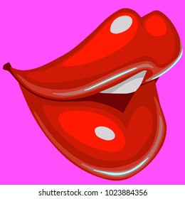 juicy lips for your design