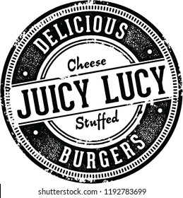 Juicy Lucy Cheese Stuffed Burger