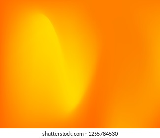 Juicy Orange Waved Gradient Banner. Fresh Warm Sunny Colors Dynamic Liquid Abstract Background. Gold Mesh Wallpapers Original Vector Illustration. Summer Orange Juice Flow Template for Your Design