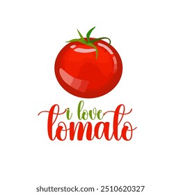 Juicy Red Ripe Tomato t-shirt design
