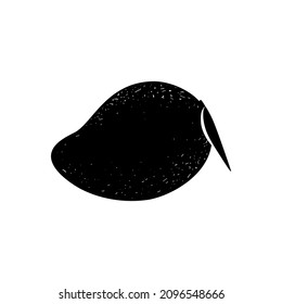 jugoso mango maduro lindo dibujo