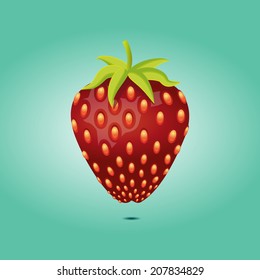 Juicy strawberries/
