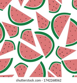 juicy summer vector art with fruit