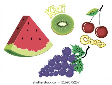 juicy sweet fruit