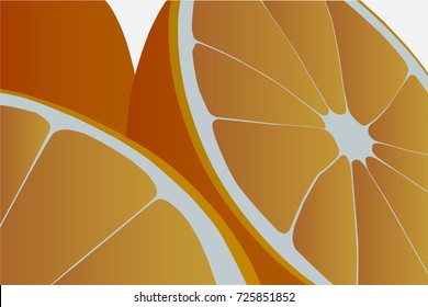 juicy and tasty oranges