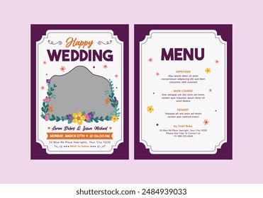 Juicy Wedding Invitation Template, Wedding Invites, save the date, Birthday Invites, Video Invites, E-Cards.