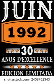 
Juin 1992 30 Anos D'excellence eps cut file for cutting machine