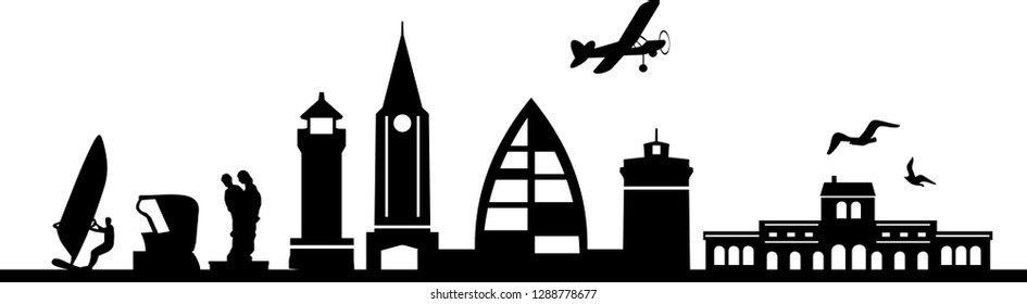 Juist Island Skyline