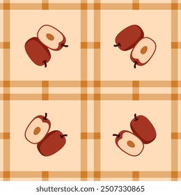 jujube fruit pattern for background