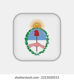 Jujuy Flag. Argentina Provinces. Vector Illustration.