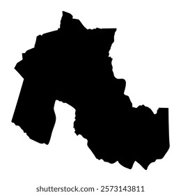 Jujuy Province map, administrative division of Argentina. Vector illustration.