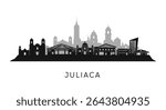 Juliaca Skyline Cityscape Silhouette Peru.