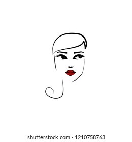 Juliet hat, girl icon. Element of beautiful girl in a hat icon for mobile concept and web apps. Thin lin Juliet hat, girl icon can be used for web and mobile