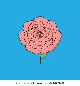 Die "Juliet Rose Flower Vektor Artwork" ist eine digitale Grafik-Design-Datei mit einer stilisierten Vektorgrafik der Juliet Rose Blume. Es eignet sich ideal für Designprojekte, Logos und Drucke.