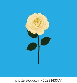 O "Juliet Rose Flower vetor artwork" é um arquivo de design gráfico digital com uma ilustração vetorial estilizada da flor Juliet Rose. É ideal para projetos de design, logotipos e impressões.