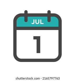 July 1 Calendar Day or Calender Date for Deadline or Appointment