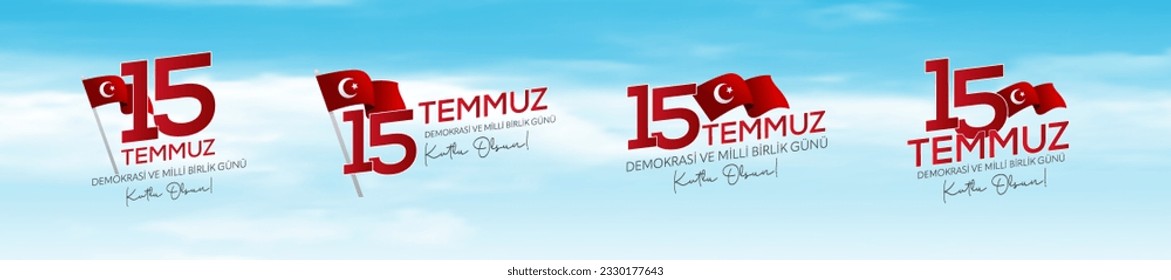 El 15 de julio es el Día de la Democracia y la Unidad Nacional, 15 Temmuz Türkiye'nin Demokrasi ve Milli Birlik Günü