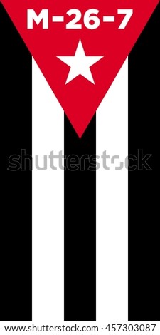 The July 26 Movement in Cuba. logo vector.