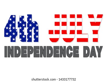 July 4, Independence Day United States National Day