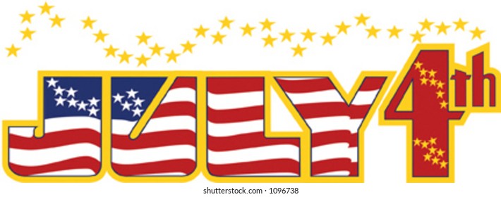 July 4th heading