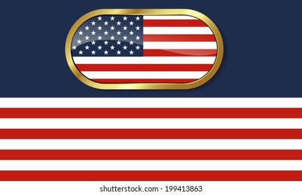 July 4th, Memorial Day, Independence day, Useful elements for your layout design. Premium Quality, Genuine and Satisfaction, Easy to Edit