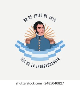 July 9, 1816. Argentine Independence Day. Jose de San Martin