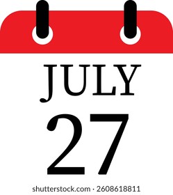 July calendar icon.Calendar Event schedule date. Meeting appointment time. Agenda plan, May month schedule calendar and Time planner.calendar date icon on white background.