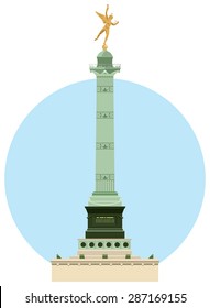 July Column located on the Place de la Bastille