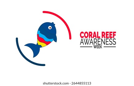 
Julho é ilustração de fundo da Semana de Conscientização sobre os Recifes de Coral. Conceito de férias. Utilize para plano de fundo, banner, cartaz, cartão e modelo de design de pôster com design de ilusão profissional 