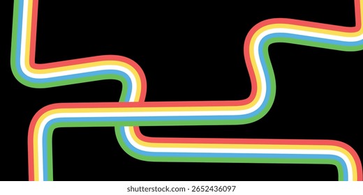 July is Disability Pride Month. Vector design background