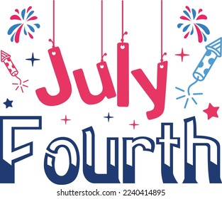 July Fourth For Eps File