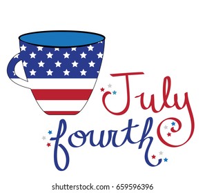 July Fourth Mug