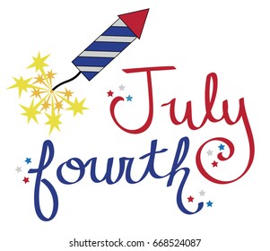 July Fourth Rocket