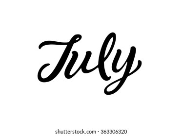 57,165 July lettering Images, Stock Photos & Vectors | Shutterstock