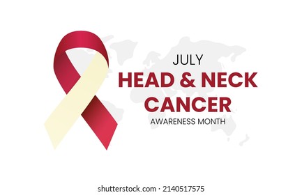 july head and neck cancer day. head and neck cancer awareness month