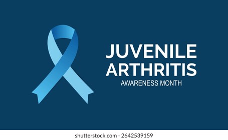July is Juvenile Arthritis Awareness Month. Vector template Design for banner, greeting card, poster, prints, social media post ,flyer , T shirt with background.