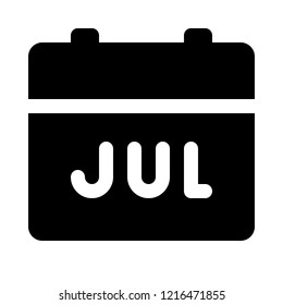 July month calendar